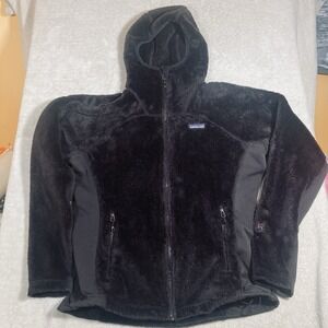 Patagonia Women's R3 Hi-Loft Hoody Regulator Polartec Thermal Pro Teddy Brown L